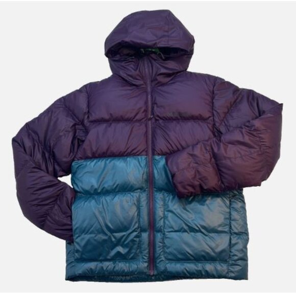 Marmot Guides Down Hoodie Jacket Puffer Men's XL 700Fill Purple Fig/Moon River - Picture 1 of 16